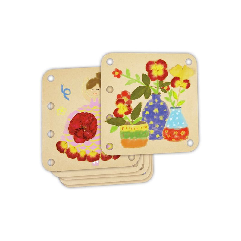 Kit de Arte Prensa de Flores