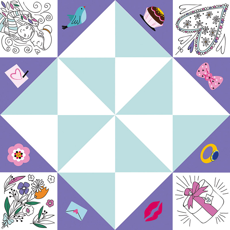 Kit Criativo Pacman de papel