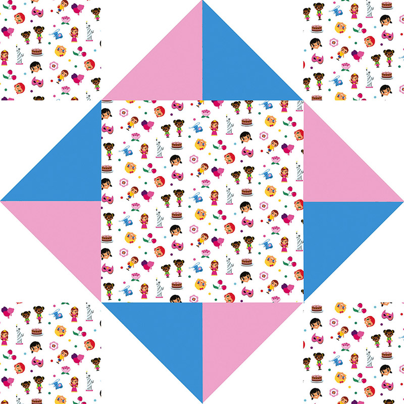 Kit Criativo Pacman de papel