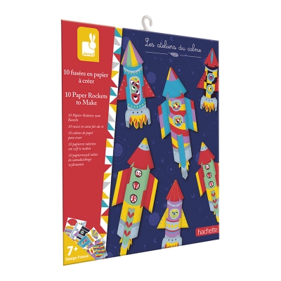 Kit Creativo de Cohetes de Papel Kit Creativo de Cohetes de Papel