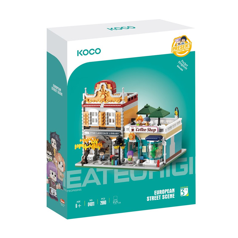 Koco Biblioteca 2960 piezas