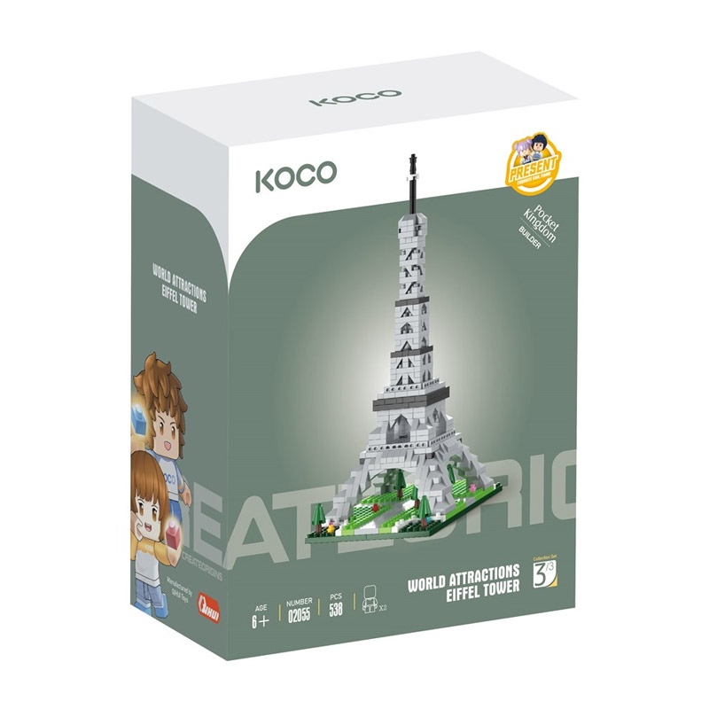 Koco Eiffel Tower 538 peças