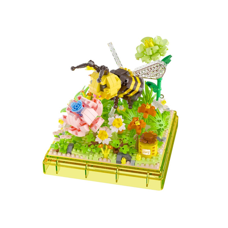 Koco Inseto e planta Abelha 668 peças