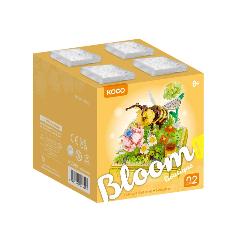 Koco Inseto e planta Abelha 668 peças