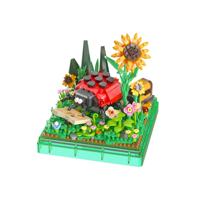 Koco Inseto e planta Joaninha 659 peças