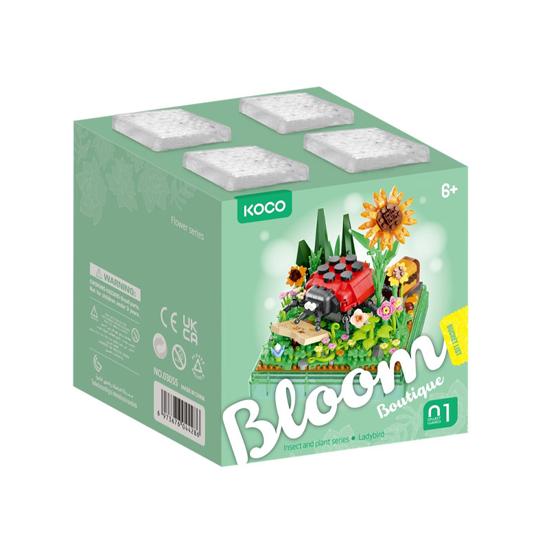 Koco Inseto e planta Joaninha 659 peças