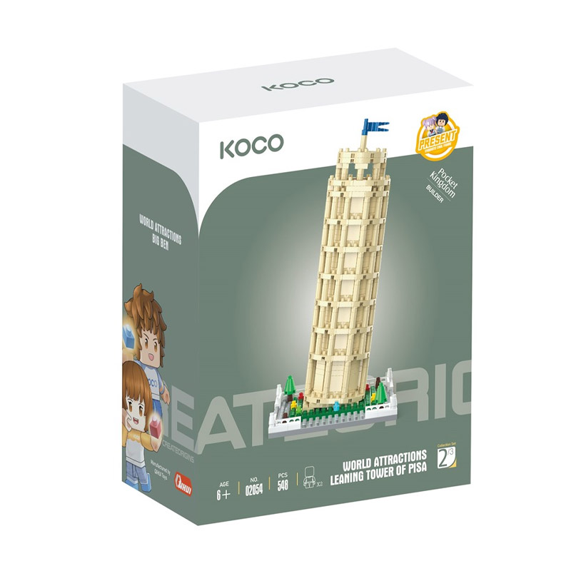 Koco Torre de Pisa 548 peças