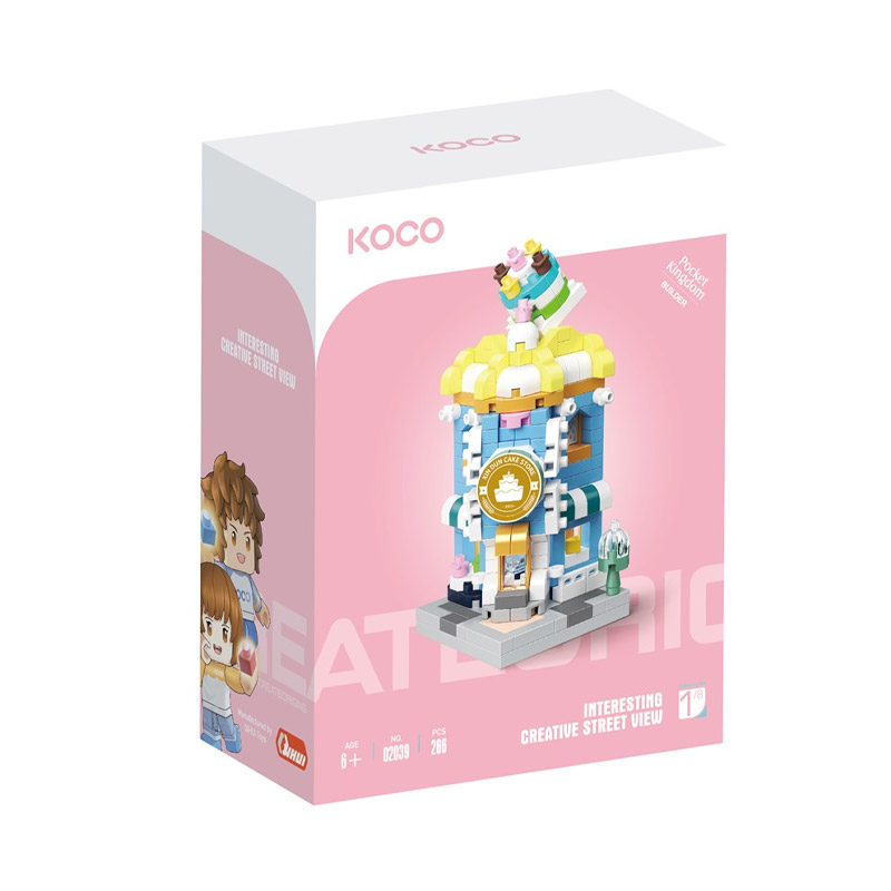 Koco Pastelaria 286 peças