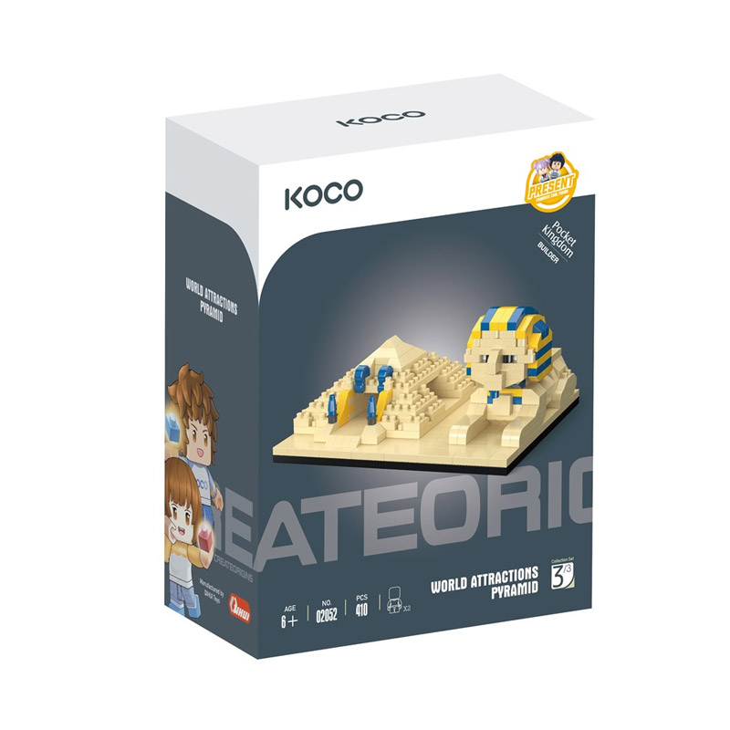 Koco Pirâmide 410 peças