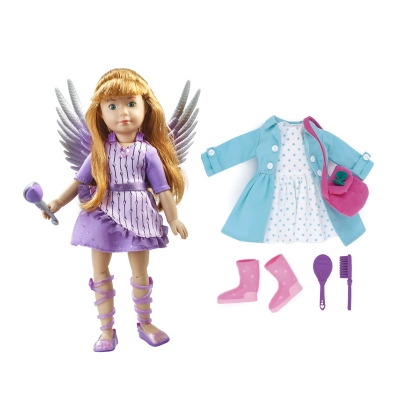 Kruselings Set Deluxe: Chloe con Alas y Vestido Kruselings Set Deluxe: Chloe con Alas y Vestido