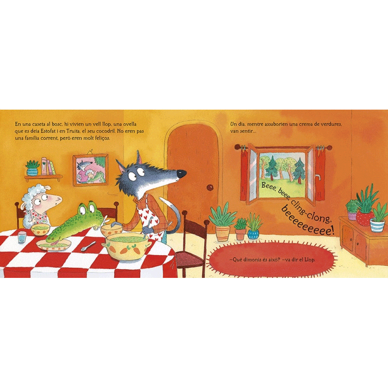 La elefanta que vino a cenar