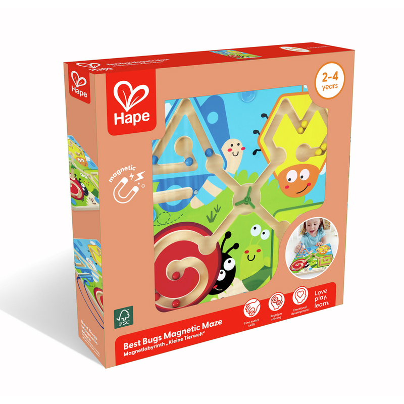 Labirinto Magnético Insetos