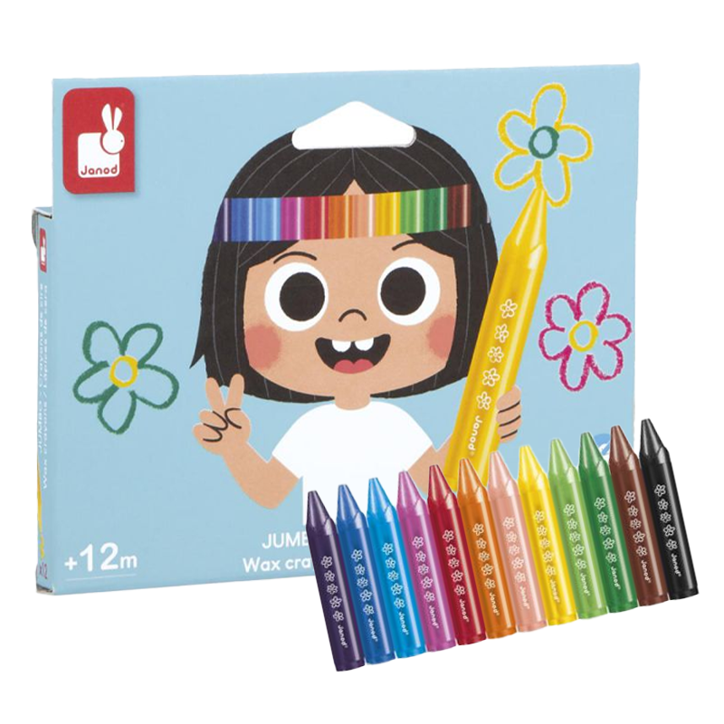 Lápices de Cera Jumbo Janod