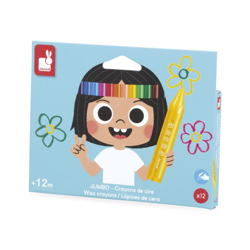 Lápices de Cera Jumbo Janod