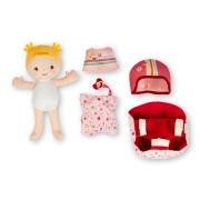 Lena Muñeca con Asiento para Bicicleta