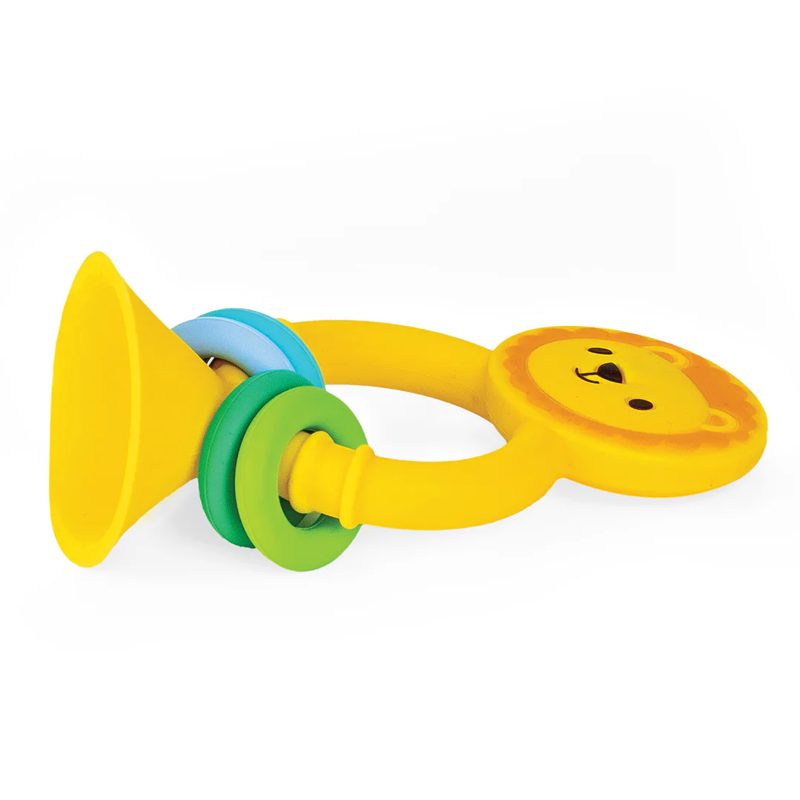 Leão de silicone Buddy para cadeira alta