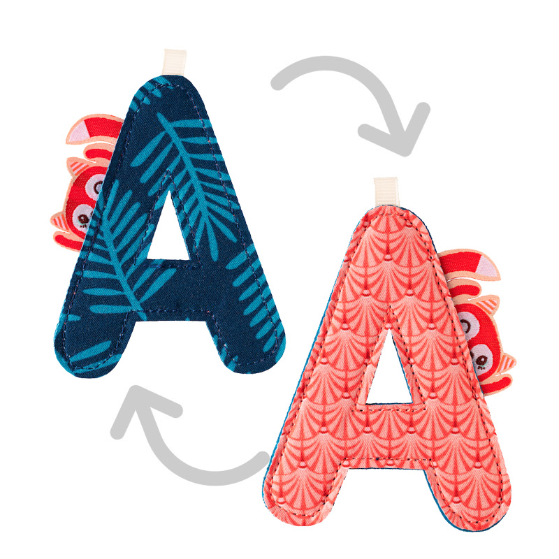 Letra A Alice Lilliputiens