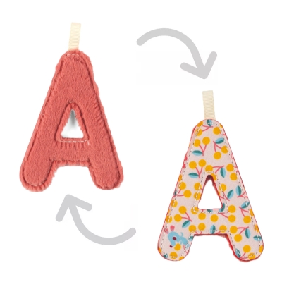 Letra A Rosa Fosforescente Lilliputiens