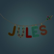 Letra D Fosforescente Lilliputiens