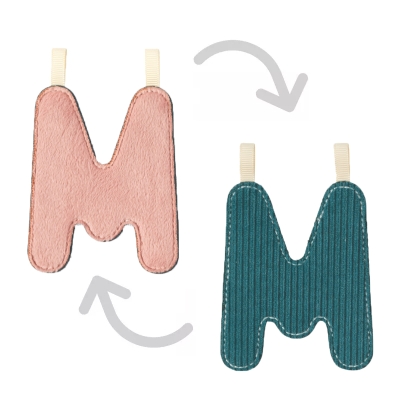 Letra M Fosforescente Lilliputiens