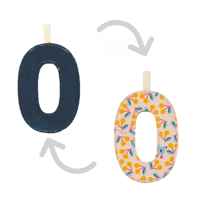 Letra O Fosforescente Lilliputiens