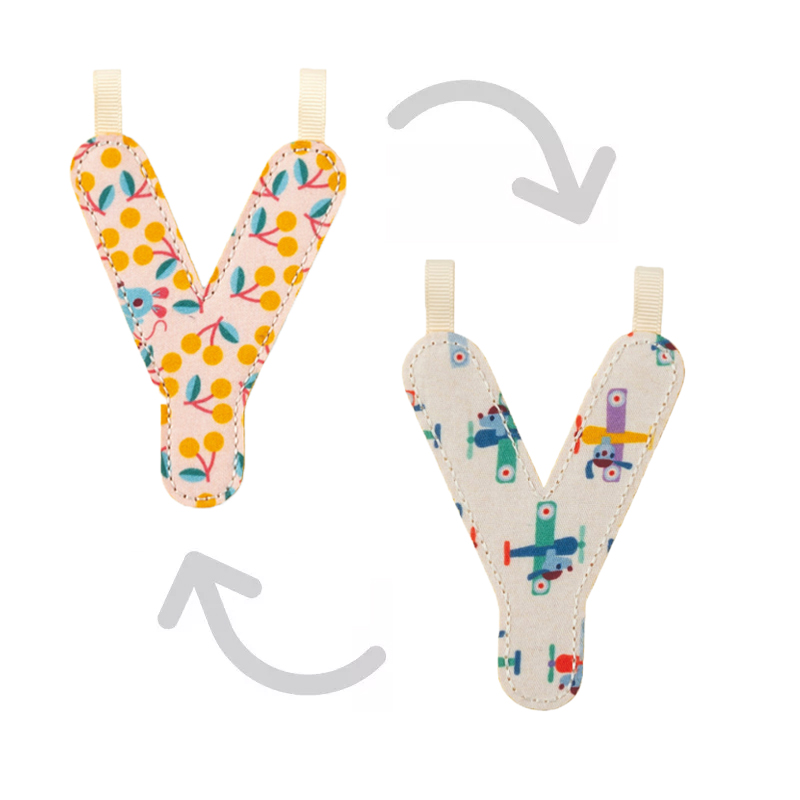 Letra Y Fosforescente Lilliputiens