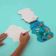 Libreta OMY De Pegatinas Dino