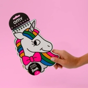 Libreta OMY De Pegatinas Unicornio Lily