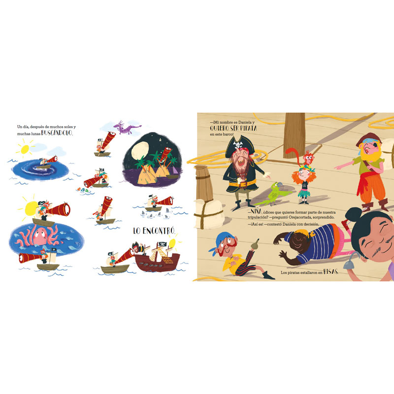 Libro Daniela Pirata