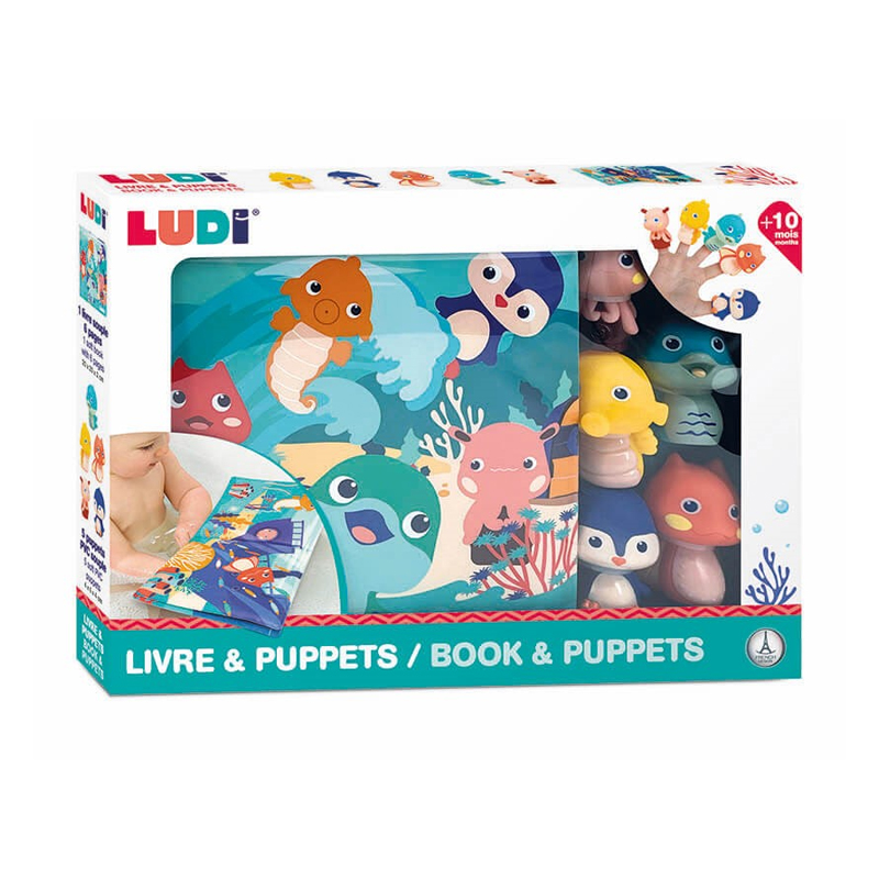 Libro de Baño con Marionetas