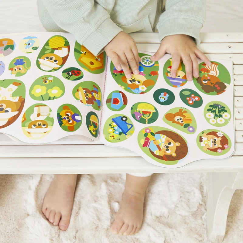 Libro de Pegatinas El Jardín
