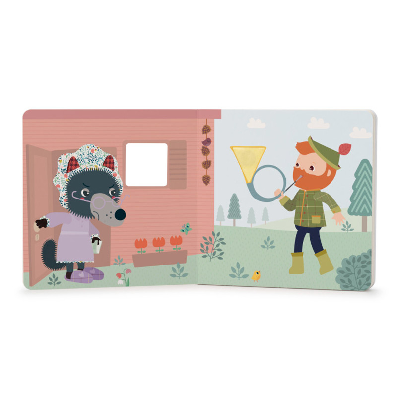 Livro de Sons e Texturas Sweet Louis