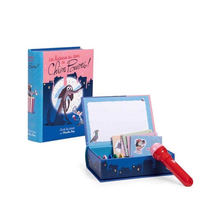 Libro Linterna Proyector Historias Perro Apestoso