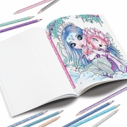 Libro para Colorear Universo Nebulous Stars