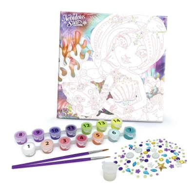 Pintar por Números em Tela Coralia Pintar por Números em Tela Coralia