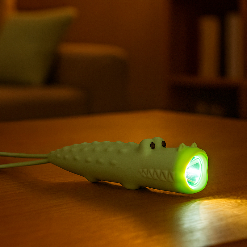 Linterna de Silicona Cocodrilo