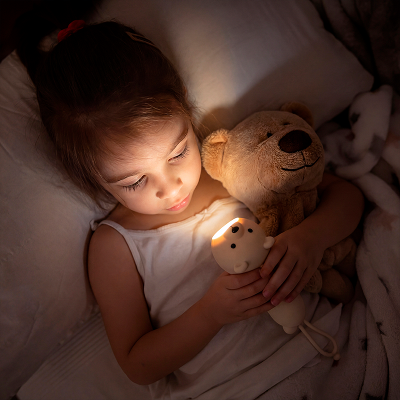 Linterna de Silicona Oso