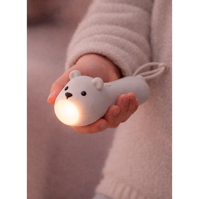 Linterna de Silicona Oso