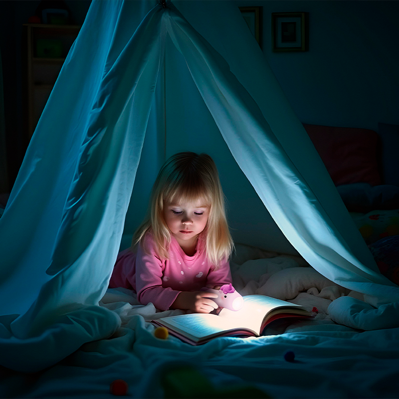 Linterna de Silicona Unicornio