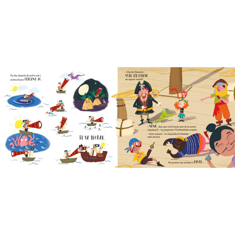 Llibre Daniela la Pirata