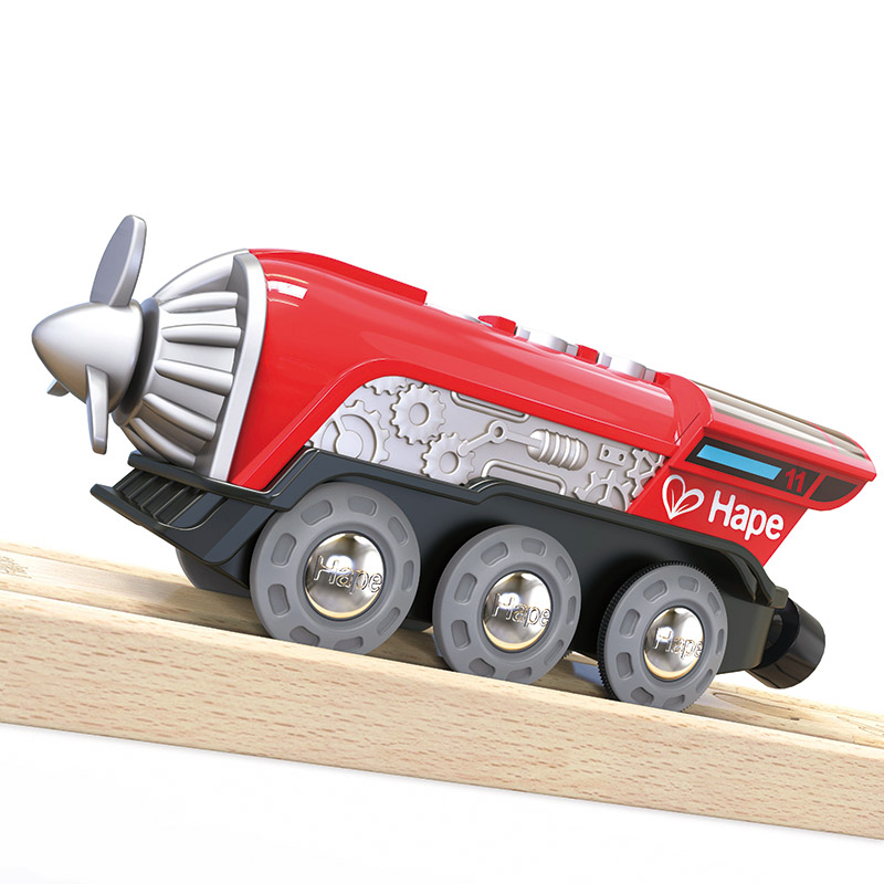 Locomotora Eléctrica con Hélice