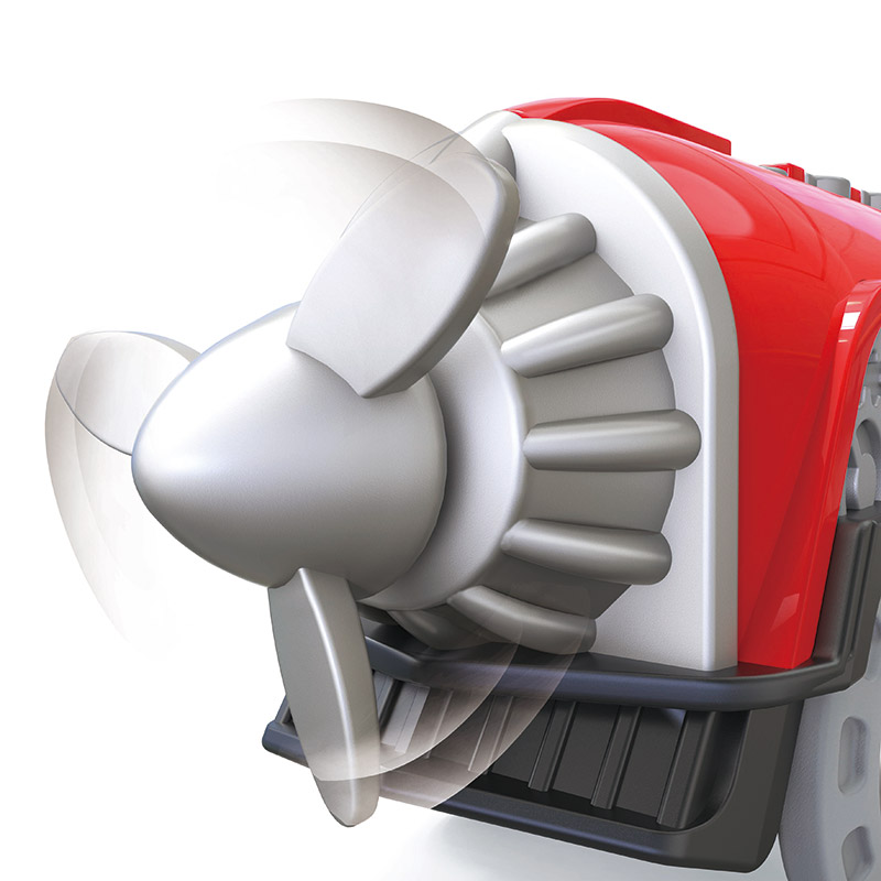 Locomotora Eléctrica con Hélice