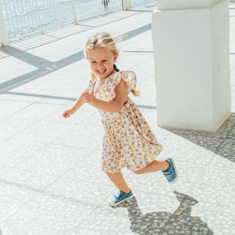 Zapatillas de lona Canvas Velcro Jeans