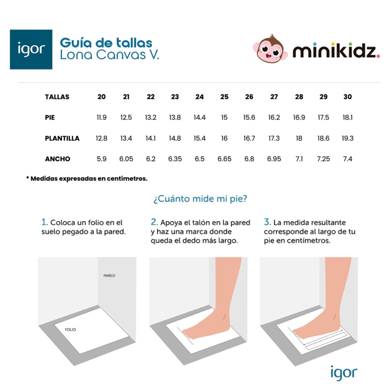 Zapatillas de lona Canvas Velcro Jeans