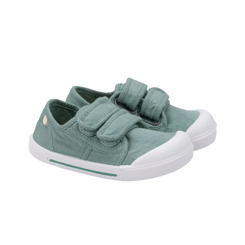 Zapatillas de lona Canvas Velcro Matcha