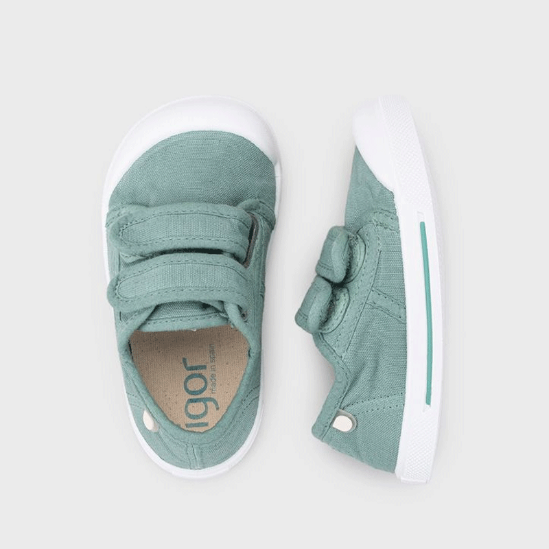 Zapatillas de lona Canvas Velcro Matcha