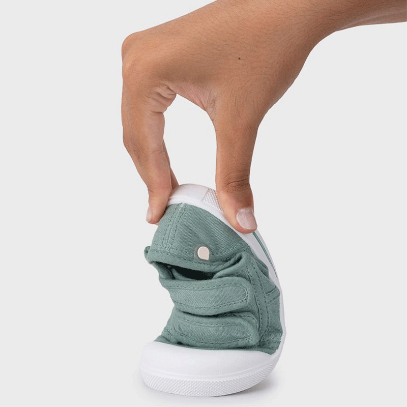 Zapatillas de lona Canvas Velcro Matcha