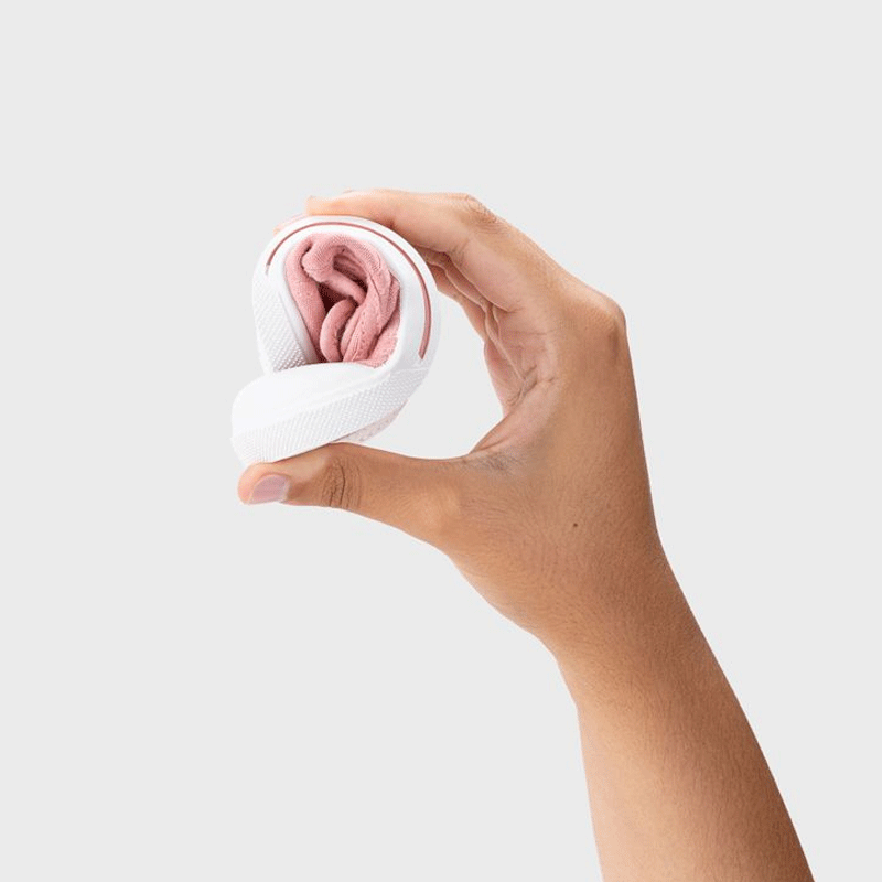 Zapatillas de lona Canvas Velcro Rosa