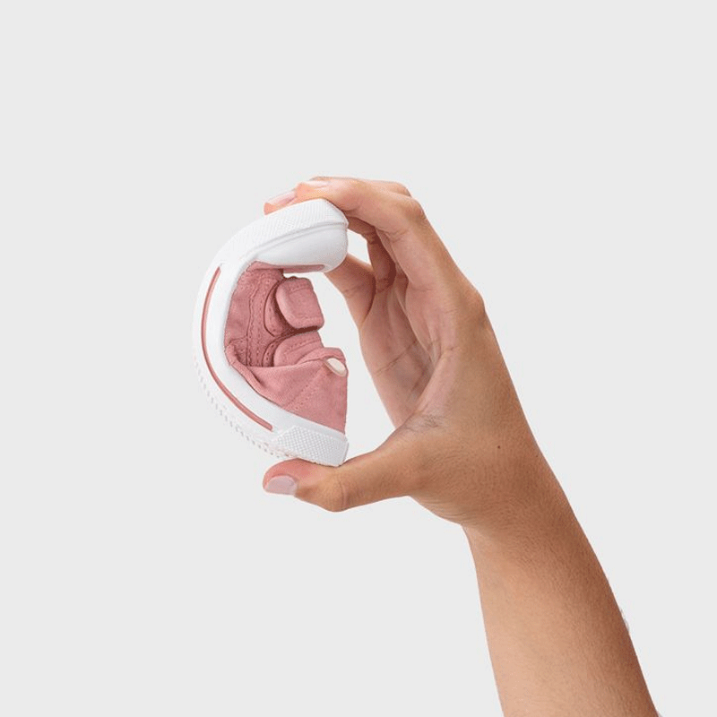 Zapatillas de lona Canvas Velcro Rosa