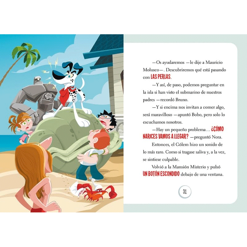 Los Cazamisterios 8: El caso del robo bajo el mar